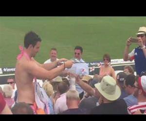 dont fall asleep at a cricket match Funny Video