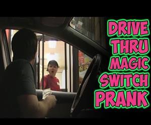 drive through switch prank Funny Video