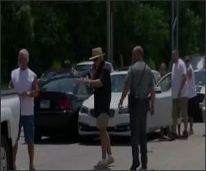 Drivers with no skills at mustang meet Funny Video