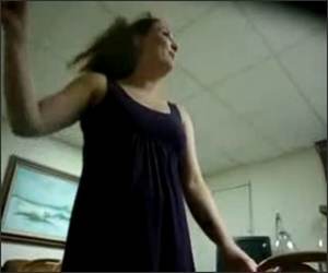 Drunk Girl vs Glass Table