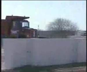 Dump Truck Vs Barrier