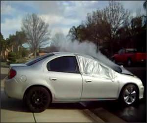 Funny Epic Burnout Car Video