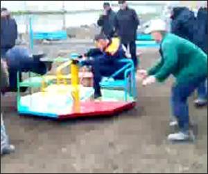 Extreme Merry Go Round Funny Video