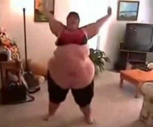 fat people dancing Funny Video