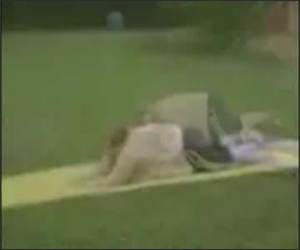 Fatty Slip and Slide Funny Video
