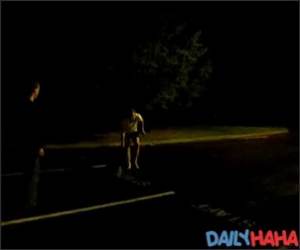 Feet on Fire Puddle Funny Video