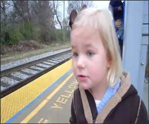 First Train Sighting Funny Video