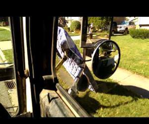 garbage man having some fun Funny Video