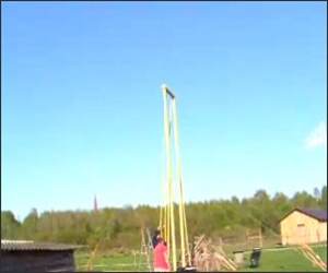 Giant Homemade swing Video