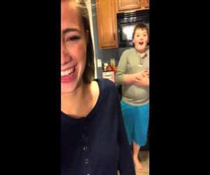 girl has loudest fart ever Funny Video