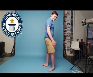 guy can make his feet face backwards Funny Video