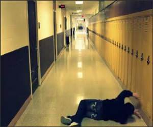 Hallway Swimming Video