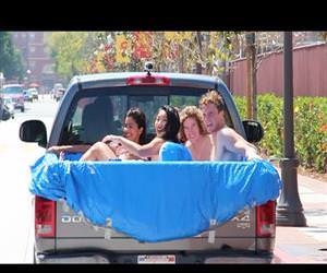 hot tub on the freeway Funny Video