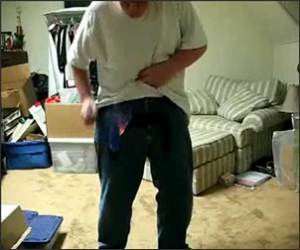 Idiot Pants Fire Funny Video