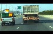 insane road rage truck Funny Video