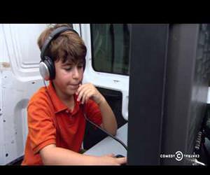 interview with a 7 year old Funny Video