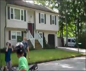 Jacksons Bike Jump Funny Video