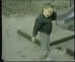 Kid hurt on Slide while mom laughs