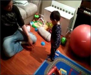 Little Boy Vs Shadow Funny Video