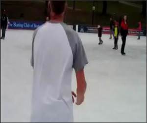 Majestic Ice Skater Video