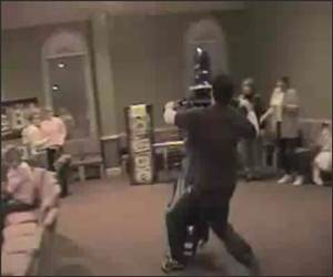 Motorcycle in a Church Video