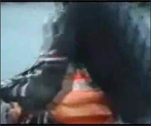 Motorcycle Burnout Wreck