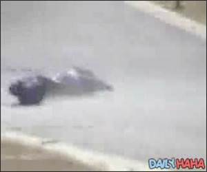 Nice Bike Crash