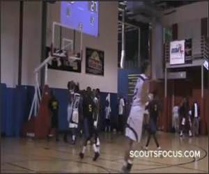 One Handed Basketball Player Video