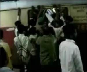 Overcrowded Train