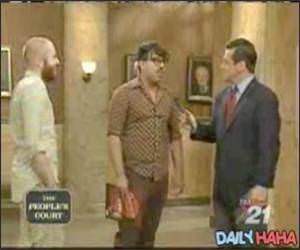 Peoples Court Mustache Man