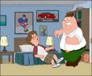 Peter Griffin Beats up Bully