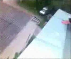 Roof to Roof Jumper. Funny Video