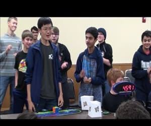 rubiks cube world record Funny Video