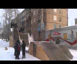 russian winter fun for kids Funny Video