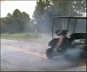 Sick Turbo Golfcart Funny Video