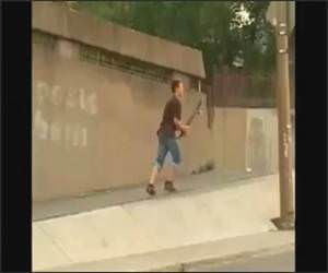 Skateboarder Rage Funny Video