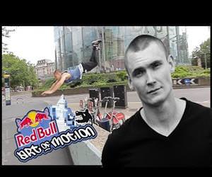 some really intense parkour Funny Video