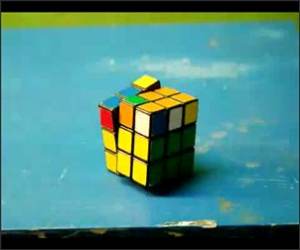 Stop Motion Rubiks Cube Video