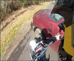 Super close call Funny Video