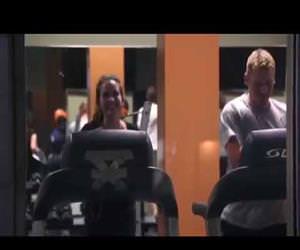 talking treadmill prank Funny Video