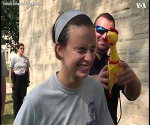 the police chicken test Funny Video
