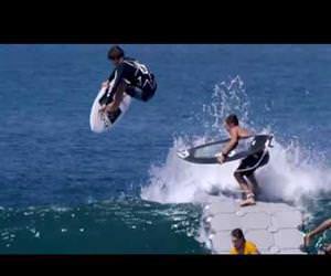 the surfing dock Funny Video