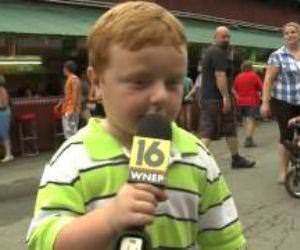 This kids awesome live interview Funny Video