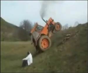 Tractor Hill Fail Funny Video