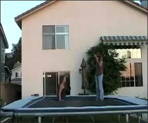 Trampoline Fail Funny Video
