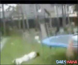 Painful Trampoline Miss