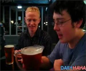Ultra Fast beer Chug Funny Video