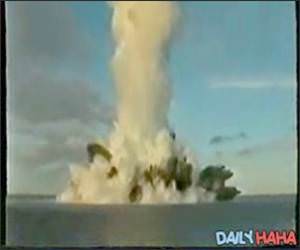 Underwater Explosion Video