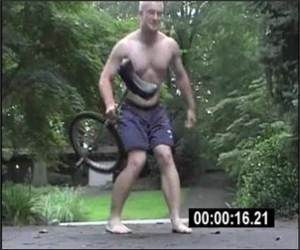Unicycle Stunts Funny Video