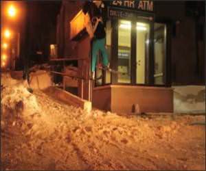 Urban Skiing Fail Funny Video